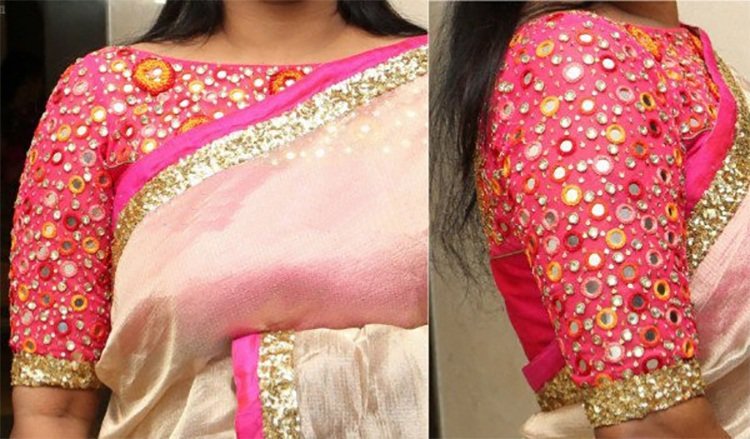 Creative Blouse designs images new