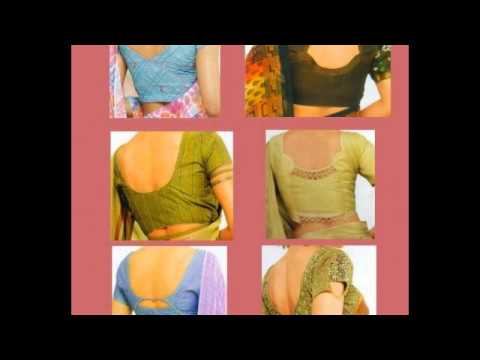 Download Different types of blouse back neck designs images