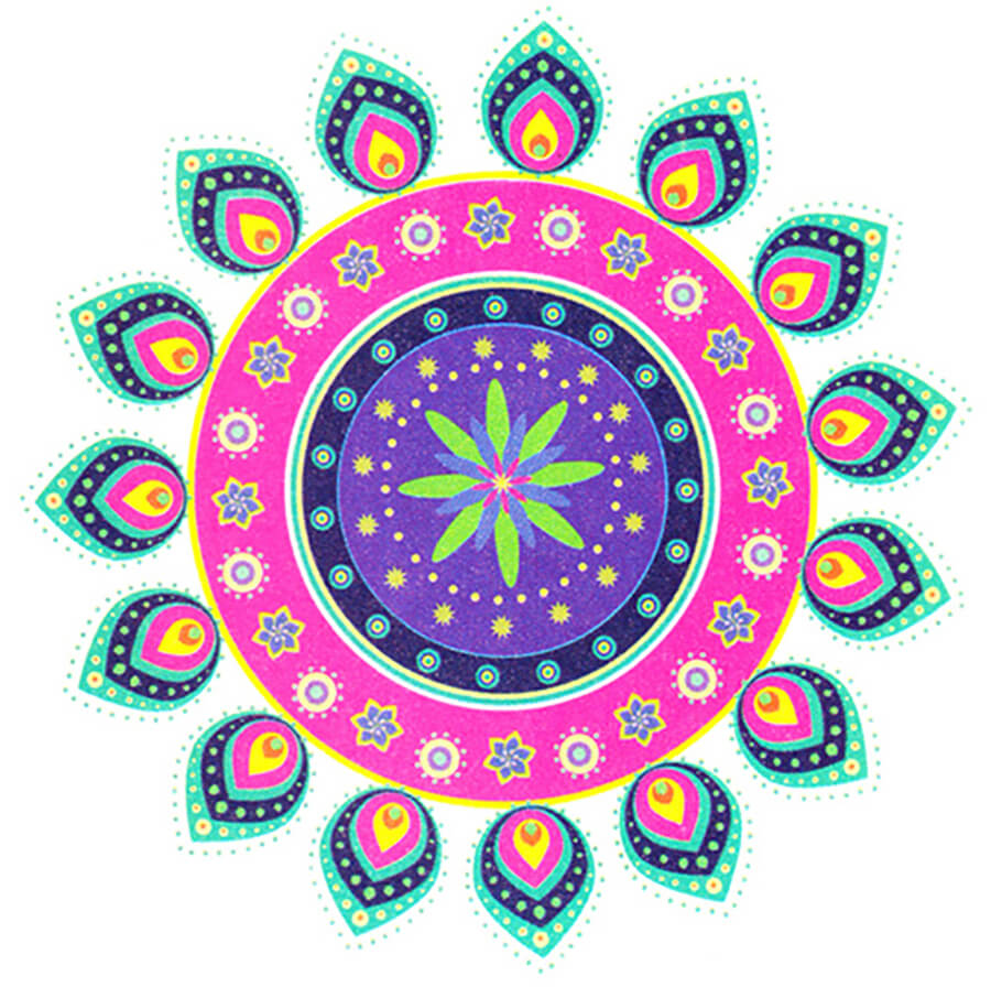 Download Easy rangoli designs for diwali 2018 festival in india