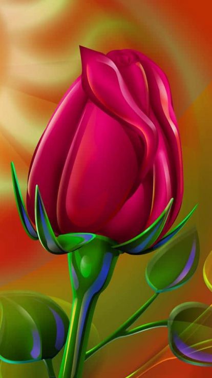 Download latest wallpapers for mobile- Rose flower image