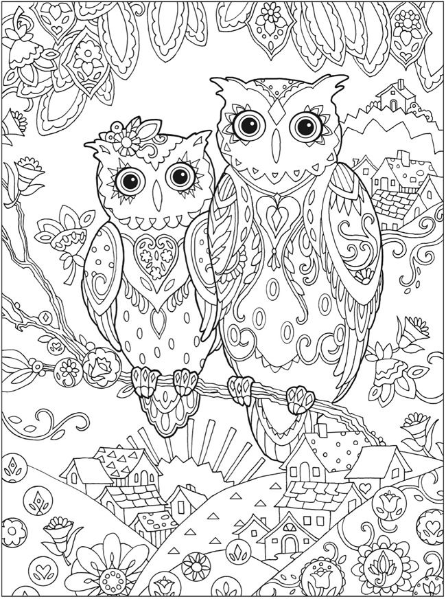 Free Printable coloring pages for adults