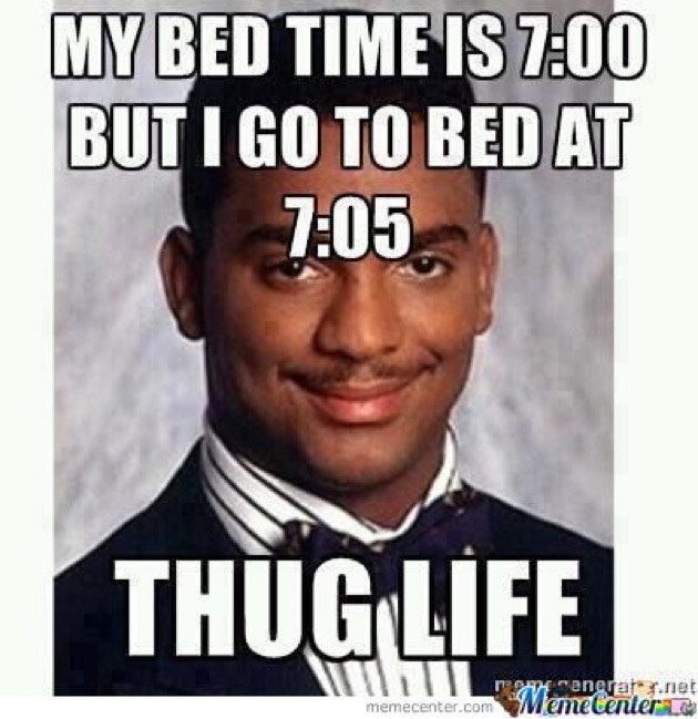 Funny memes about thug life