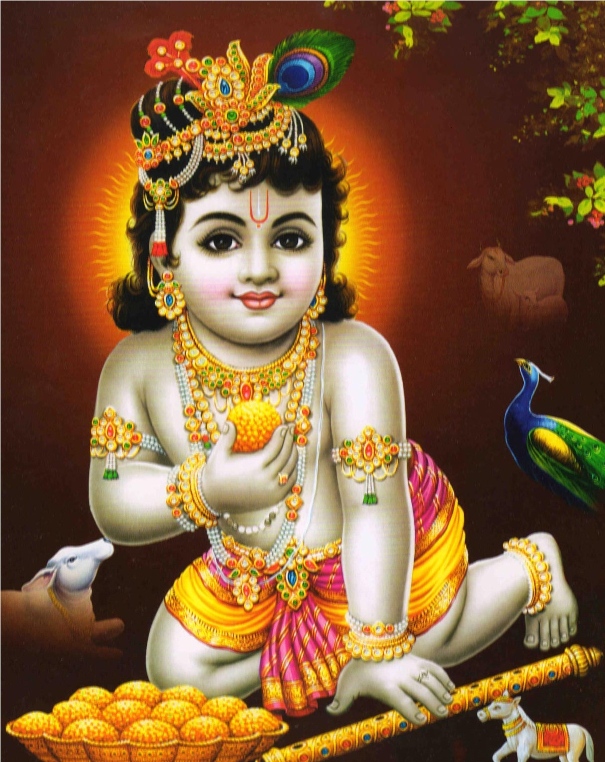 HIndu Lord krishna hd images for mobile