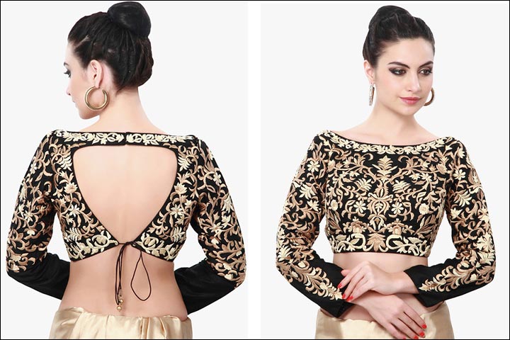Hot Indian blouse neck designs images 2018