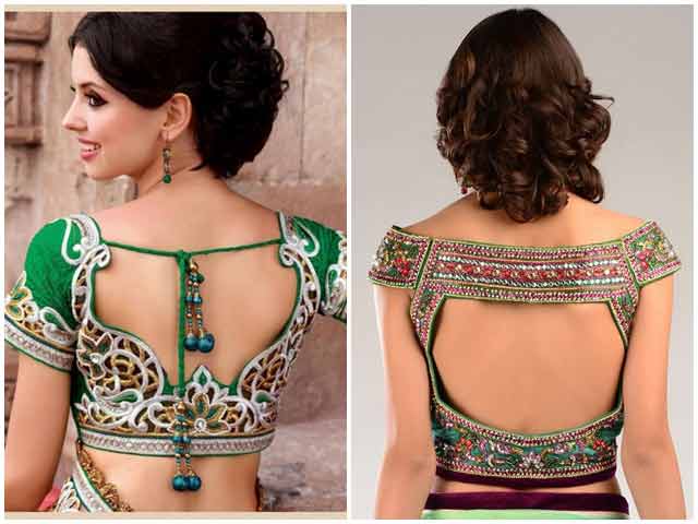 Hot Saree blouse designs 2018