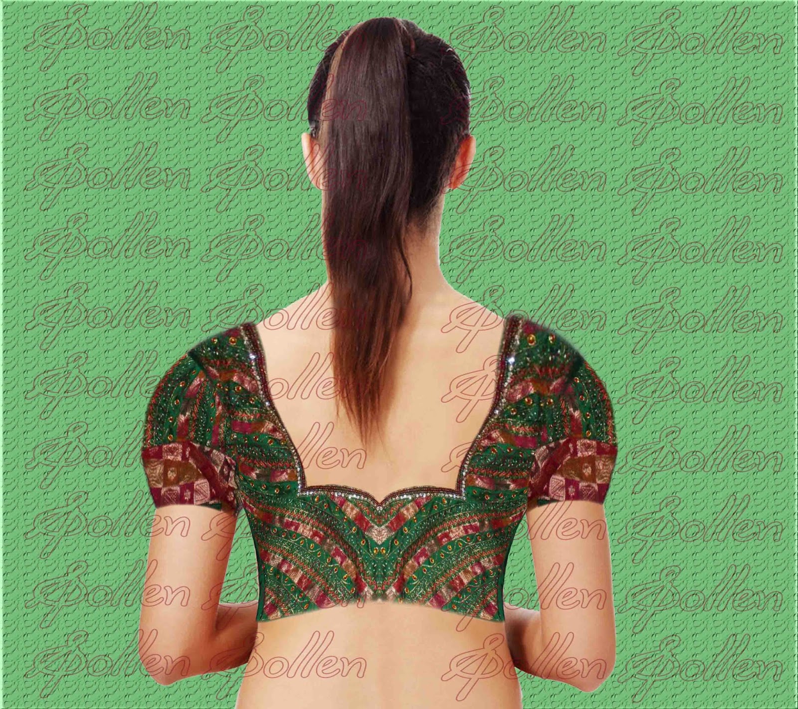 Indian blouse neck designs images