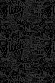 Iphone default wallpaper black art