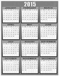 Latest Printable yearly calendar