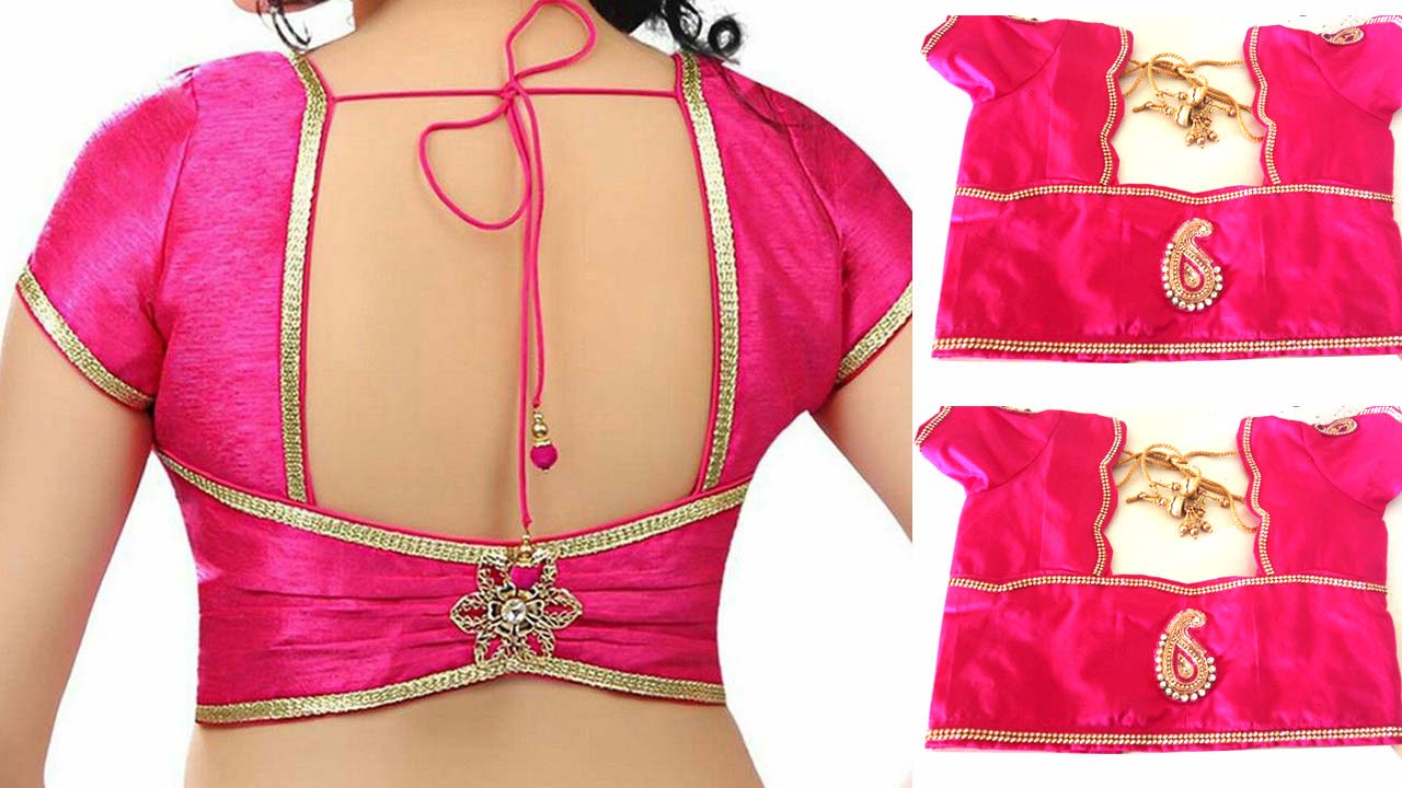 Ezee Channel Blouse New Model Patch Work Blouse Designs