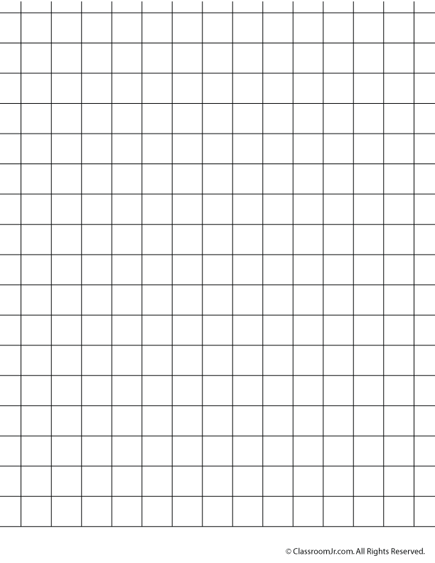 Printable graph paper 1.5 cm grid