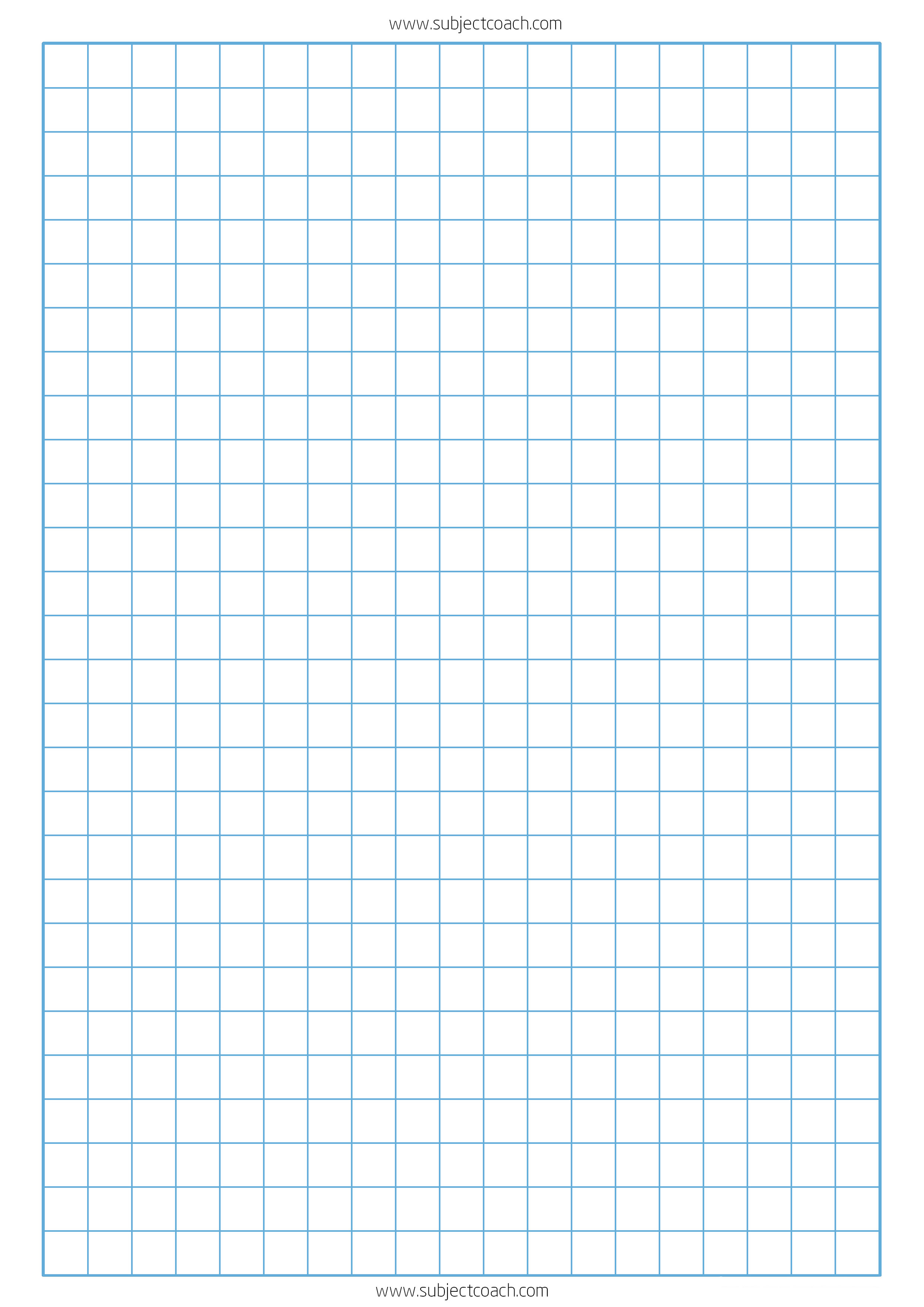 Printable graph paper a4 size and boxes of 1 cm