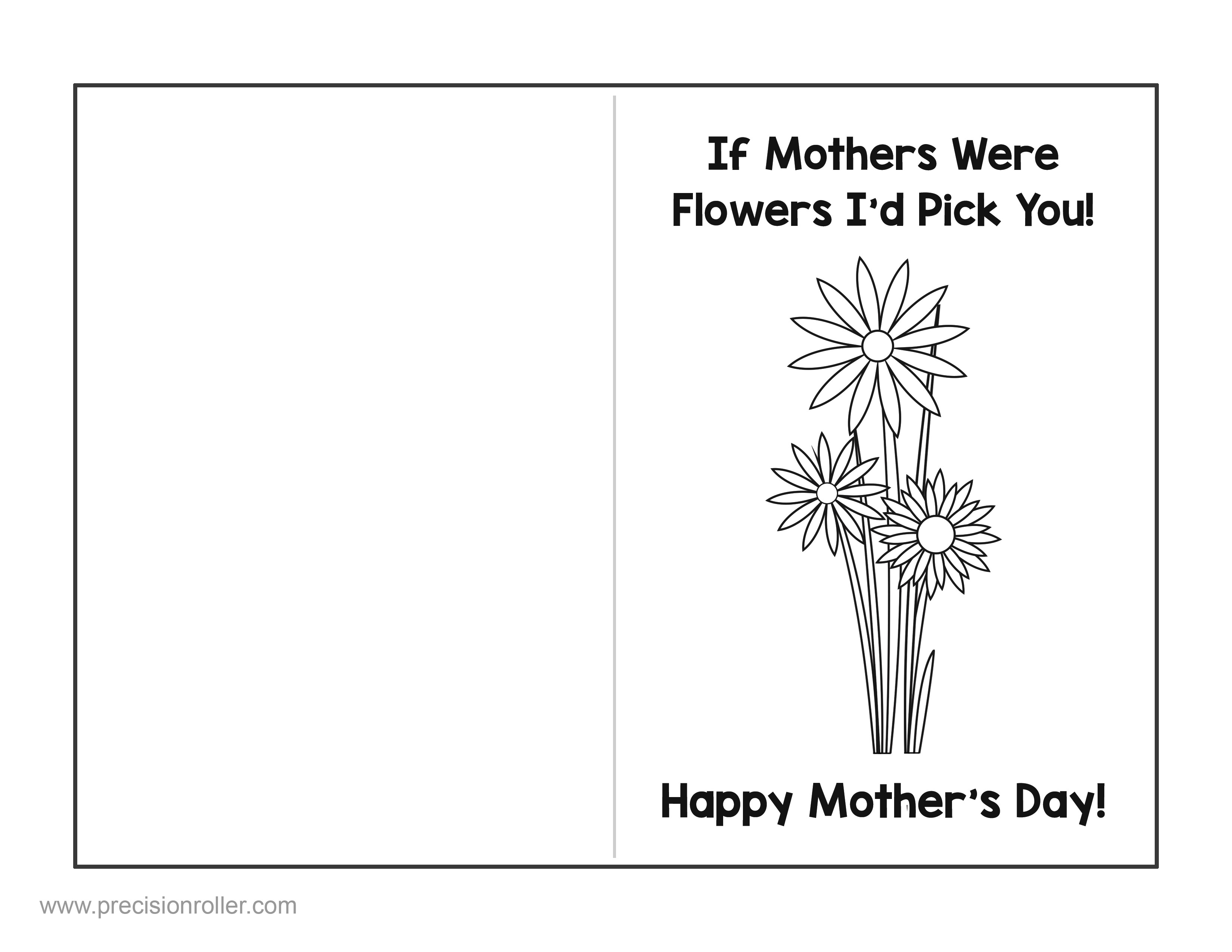 Printable mothers day cards