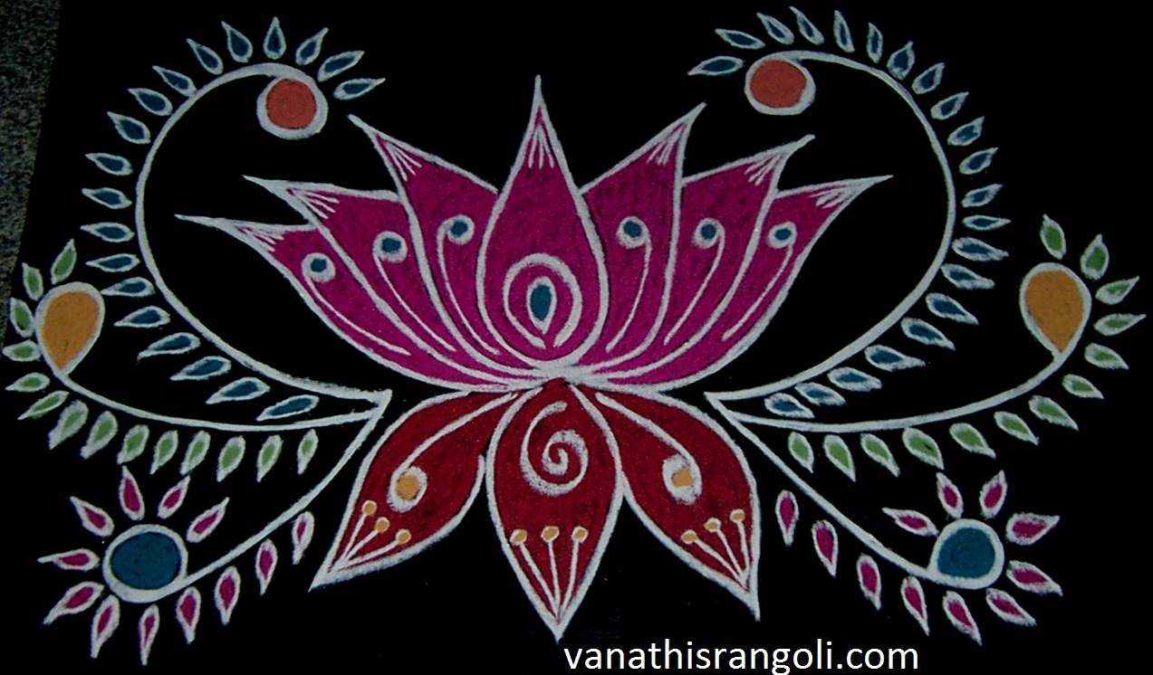 Rangoli side designs images