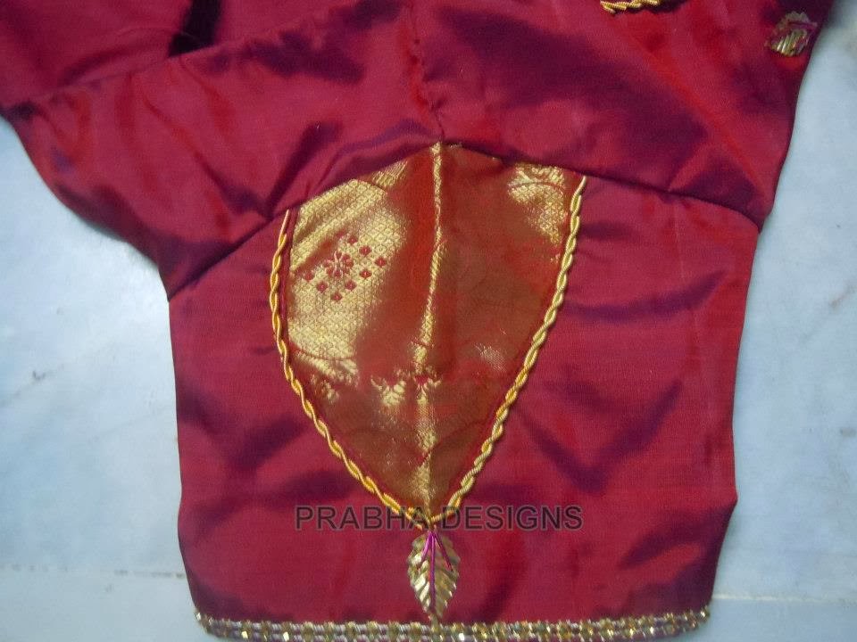 Red Blouse hand designs images latest