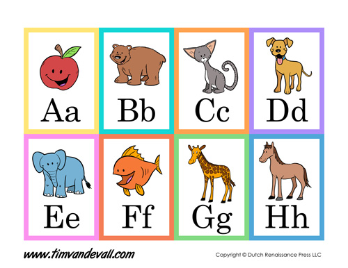 Alphabet Flash Cards