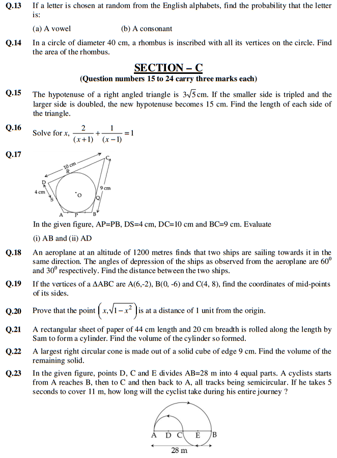 Maths sample paper for class 10 sa2 (4)