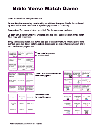 Download Printable bible games  free