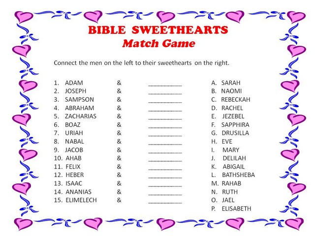 Download Printable bible games  free