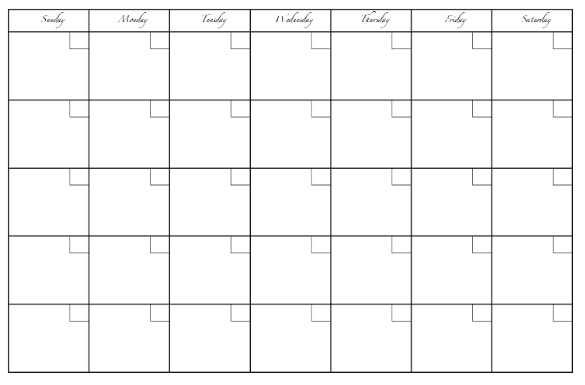 Printable calendar (6)