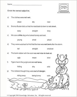 Printable english worksheets