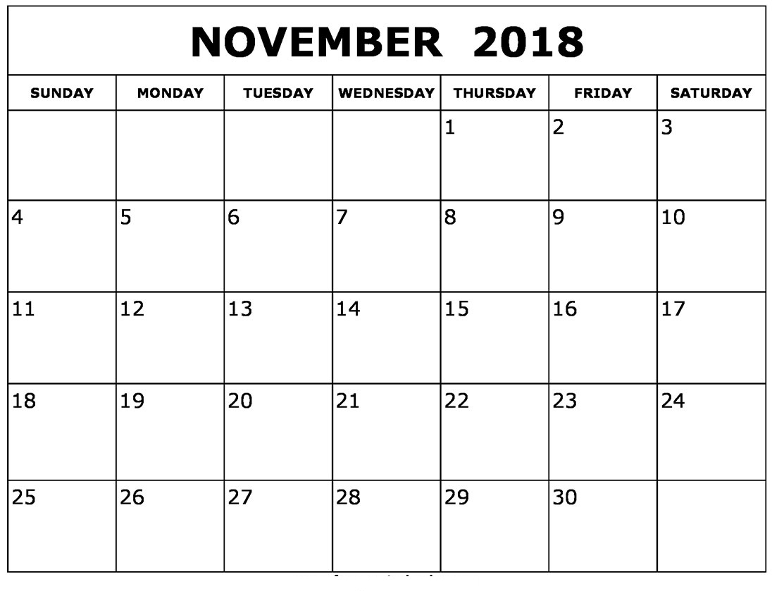 Free printable calendar