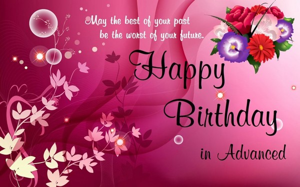 Pink Download Happy birthday greeting card images hd 