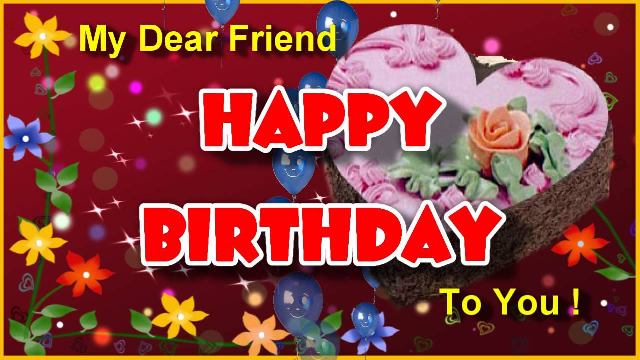 Latest  Happy birthday greeting card images hd 