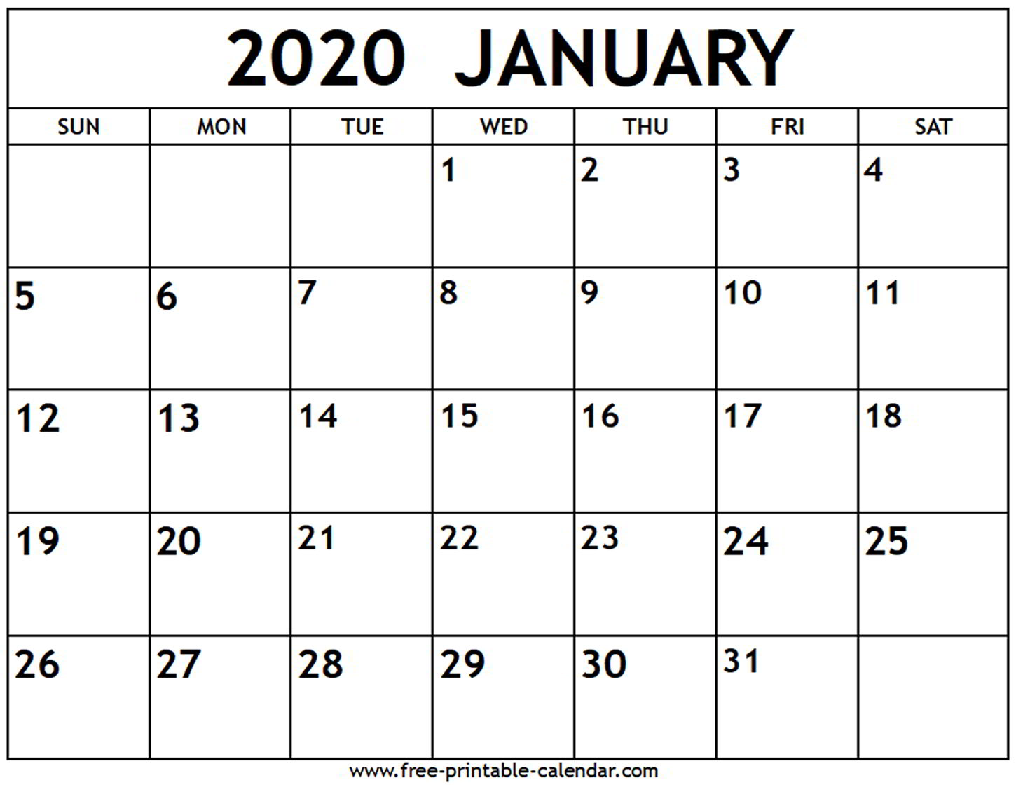 Printable calendar 2020 Australia