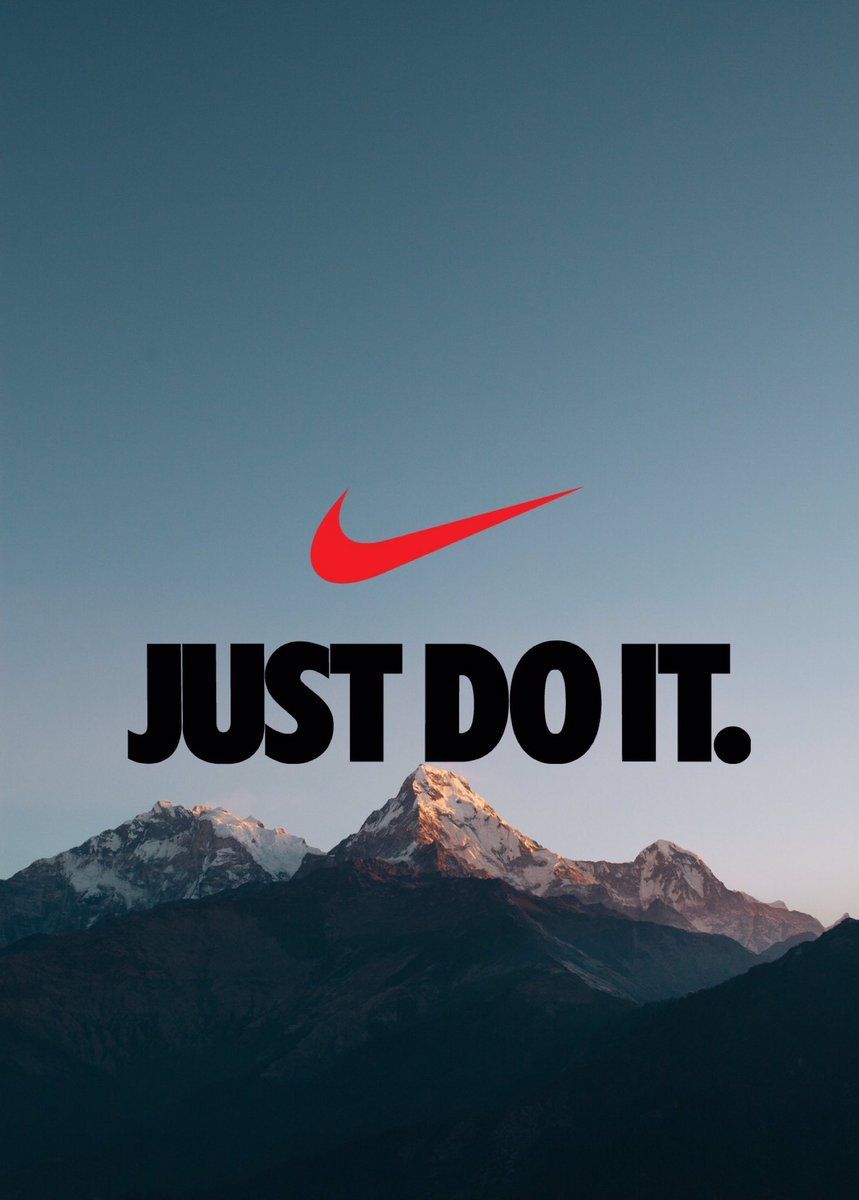 Just do it wallpaper for Iphone mobile phone