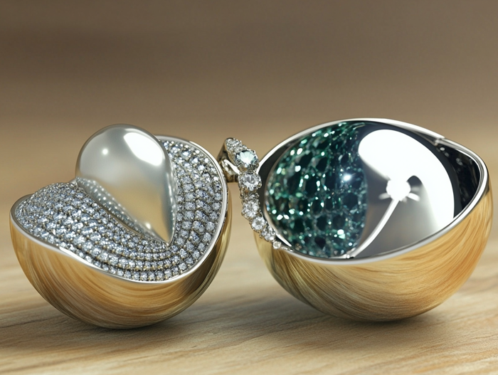 modern minimalist jewelry design dominated by gemstones (1)